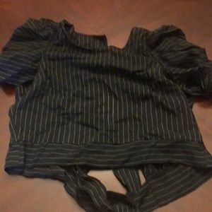 Crop top blouse